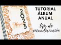 ✂ALBUM FACIL CON MUCHA CAPACIDAD PARA TUS FOTOS VERANO 2023👉Tips fáciles de encuadernación SCRAPBOOK