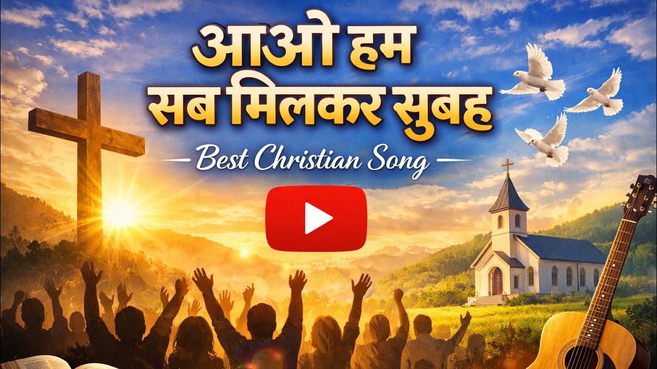 आओ हम सब मिलकर सुबह.स्तुति येशु का गायें ll  “Come, let us all together this morning, 