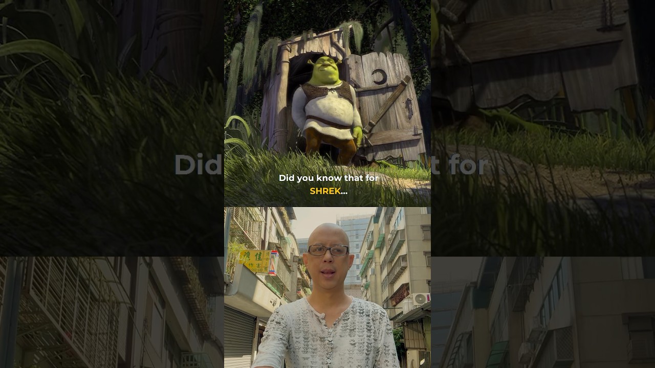 Did you know that for SHREK...