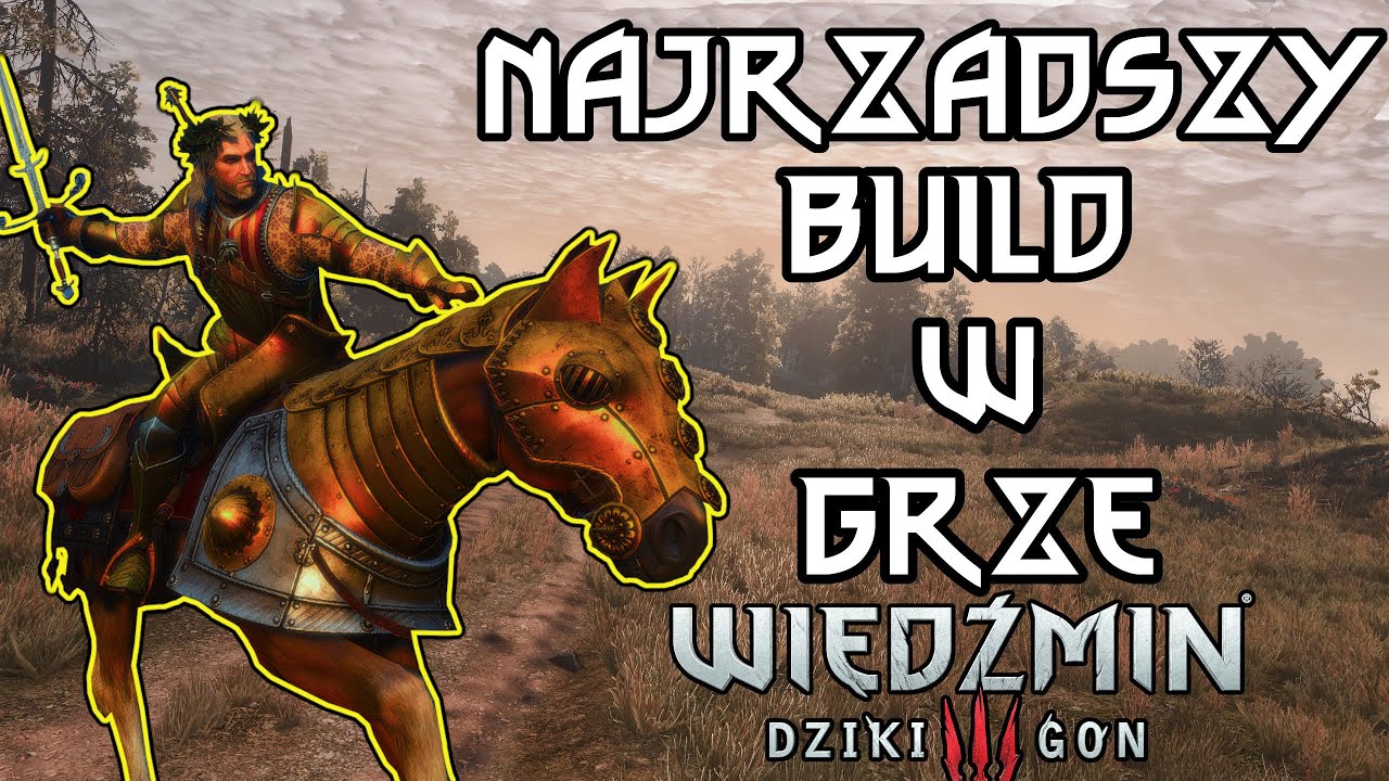 Wiedźmin 3 Build: Wiedźmin Rycerz na Koniu Bojowym | Witcher 3: Witcher Knight on Roach (EN SUB)