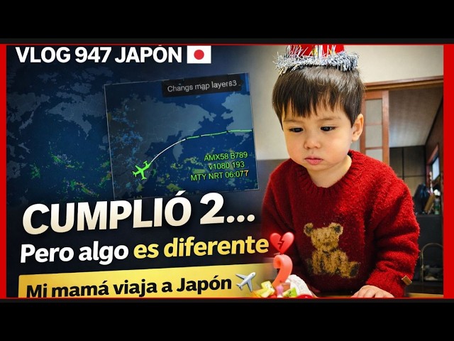 🇯🇵 Mi Bebé Cumplio 2 Años| Sin Fiesta |Mientras Mi Mama vuela a Japón 🇯🇵Su Departamento Listo?