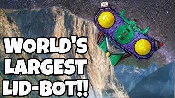 Built the Largest Lid Robot - Lidbot  DIY CRAFT how to