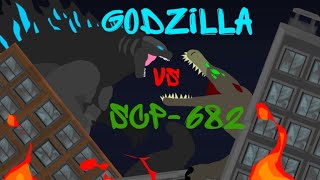 Godzilla vs SCP-682 ss2 ep 2 (the end) (Dc2 Animation)