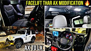 Facelift Modified Thar | Thar modification 🤩 Thar modification with Price 😱