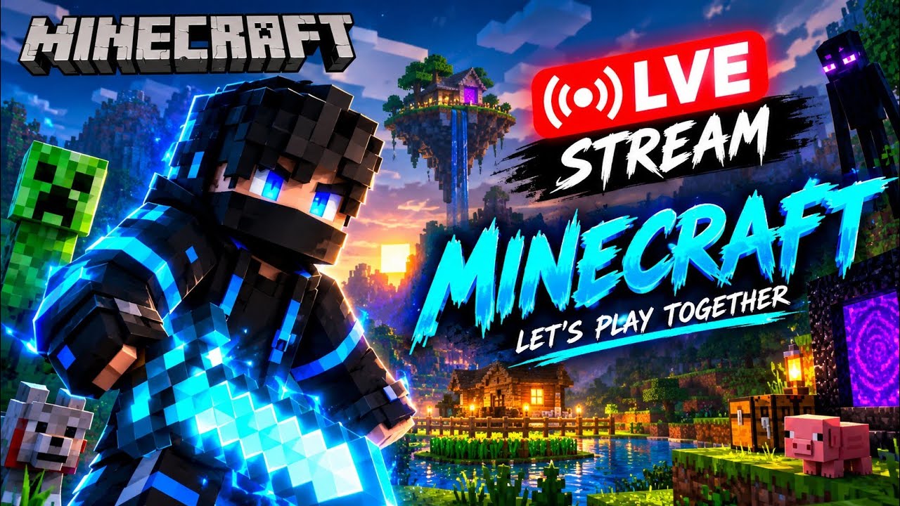 Minecraft live stream - YouTube