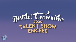 Talent Show Emcee Nominees Reveal | DCON 2020 | CNH Circle K