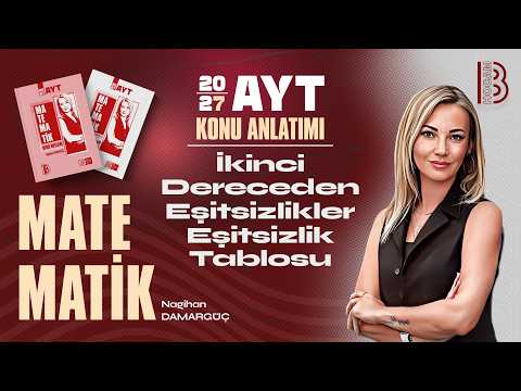 7) AYT Mathematics - Quadratic Inequalities - Inequality Table - Nagihan DAMARGÜÇ - 2027