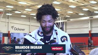 Brandon Ingram on his healing process | New Orleans Pelicans