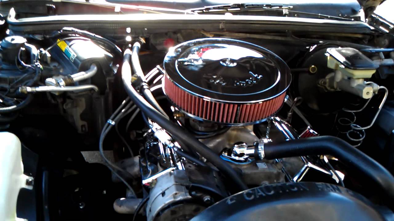 1985 Monte Carlo SS Engine Bay After Clean Up - YouTube carburetor wiring harness 