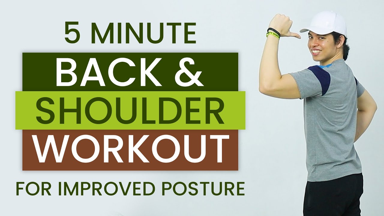 BETTER POSTURE 5 MIN. BACK Workout - Improve Your Posture and Prevent ...