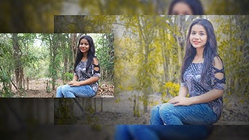 Photoshop tutorial | Fantasy yellow colour effect | Photoshop CC by Mudassir EditZ