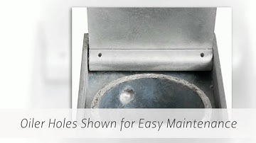 Series HL2003L Locking Helix Lock Traffic Bollards