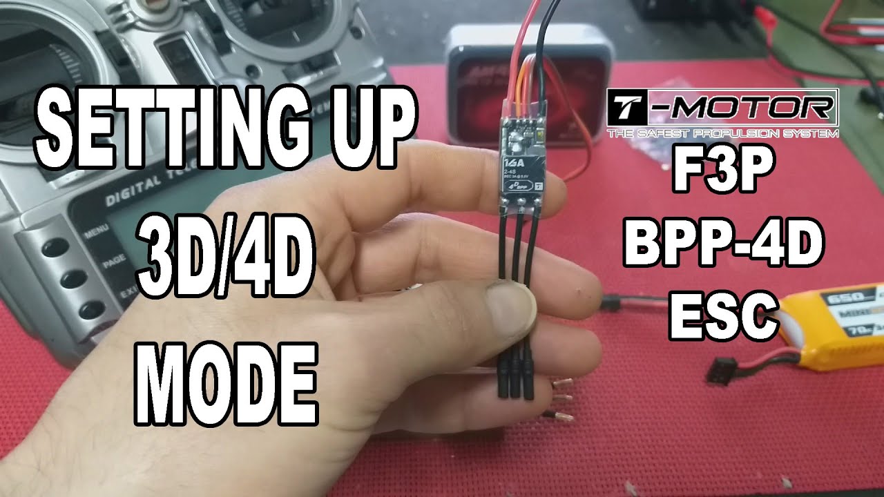 Contrôleur électronique De Vitesse (ESC) T-MOTOR AM16A 16A 2-4S | Pour Drone FPV F3P | Neuf