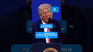     Trump Sur Mbs il Ne Pensait Pas Quil Allait Devoir Me Lcher Le Cul Vraiment Pas