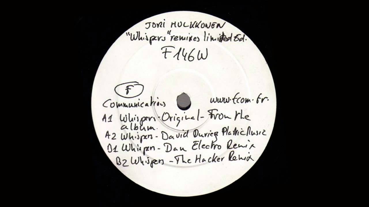 Jori Hulkkonen ‎- Whispers (David Duriez Plastic Music) [2001]