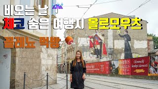 🇨🇿 체코 올로모우츠 | 대박 꼴레뇨🍖먹방, 체코인들이 추천하는 체코 숨은 여헹지, 멋진 곳에 비가 내리면 | 동유럽여행, 체코여행, Czech