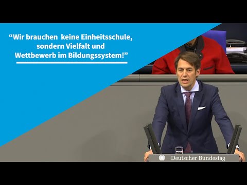 Wir brauchen keine Einheitsschule, sondern Vielfalt und Wettbewerb im Bildungssystem!