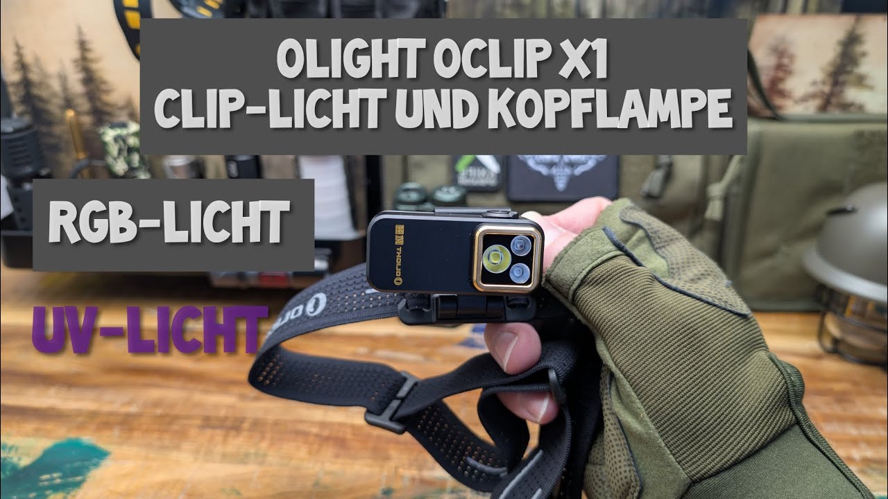 OLIGHT OCLIP X1 #olightworld #EDC #review - YouTube