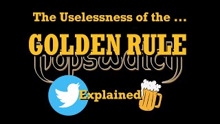 A brief look at The Golden Rule, while Im having a Chapter X, Folkingebrew (Review 48) @Hopswatch