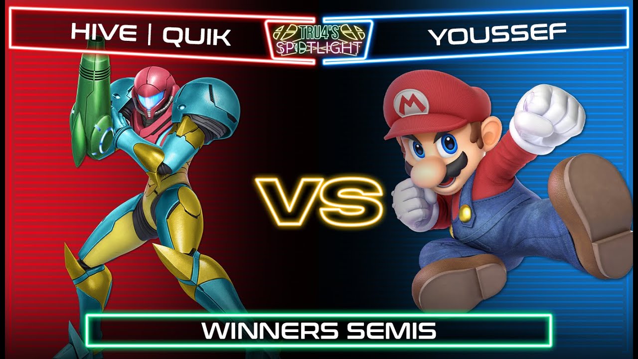Tru4's Spotlight: Hessen's Finest! Winners Semis - HIVE | quiK (Samus) vs. Youssef (Mario)