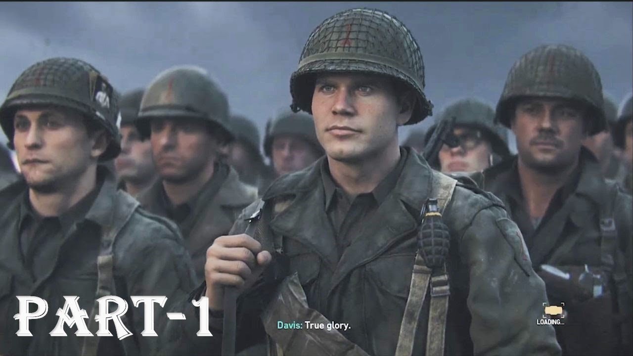CALL OF DUTY WW2|COD WW2 Gameplay Part 1|D-Day|Normandy - Campaign Mission 1