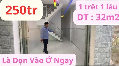 Chỉ 250tr ! Quá Rẻ Cho Một Căn Nhà. 1 trệt 1 lầu. Ngay Đinh Đức Thiện. Chợ Bình Chánh