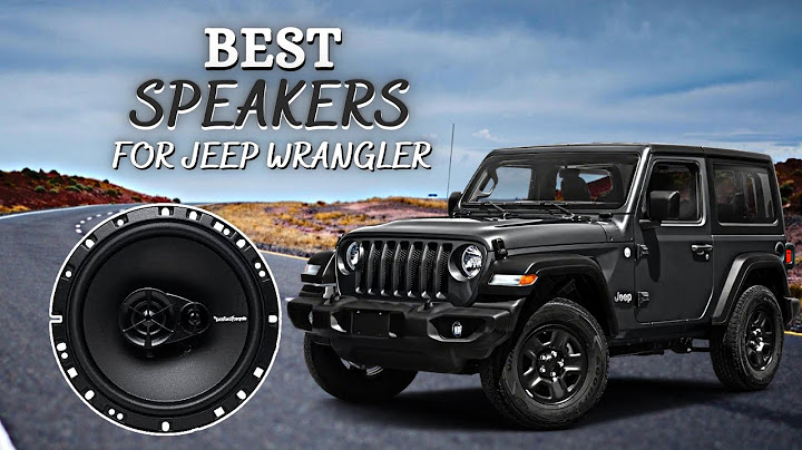 Best roll bar speakers for jeep