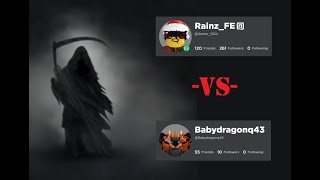 1v1 Fling Things & People - Rainz_FE vs Babydragonq43