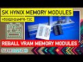 Reballing SK Hynix H5GQ2H24MFR-T2C BGA VRAM Memory Module GDDR5 SGRAM DRAM