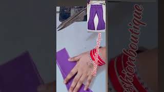 New stylish ball bottom pant cutting 👌#shorts #fashion #diy #fashionpassion #plz_subscribe 🙏🙏🙏