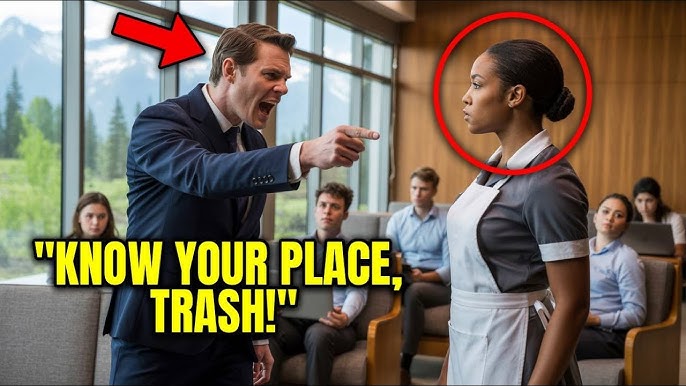 CEO Yells at Black Maid—She Replies with One Sentence That Shocks Everyone