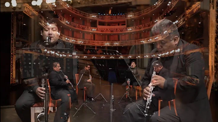 Nereidas - cuarteto de clarinetes Nabor Vzquez