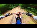 High Speed 2-Stroke Shredding Through The WOODS!✊🏼 *Raw POV*