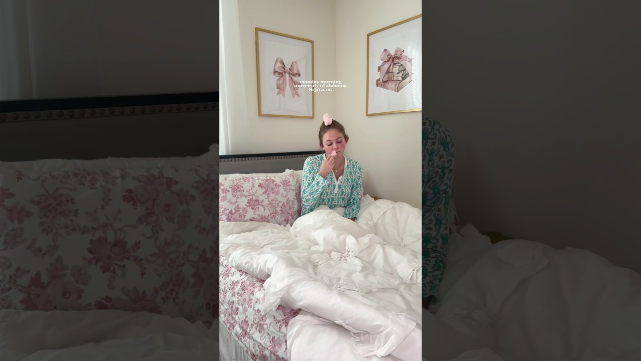 COLLEGE MORNING IN MY LIFE | monday morning vlog 