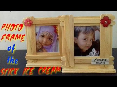 Cara Mudah Membuat  Bingkai  Foto  Dari  Stik  Es  Krim  YouTube