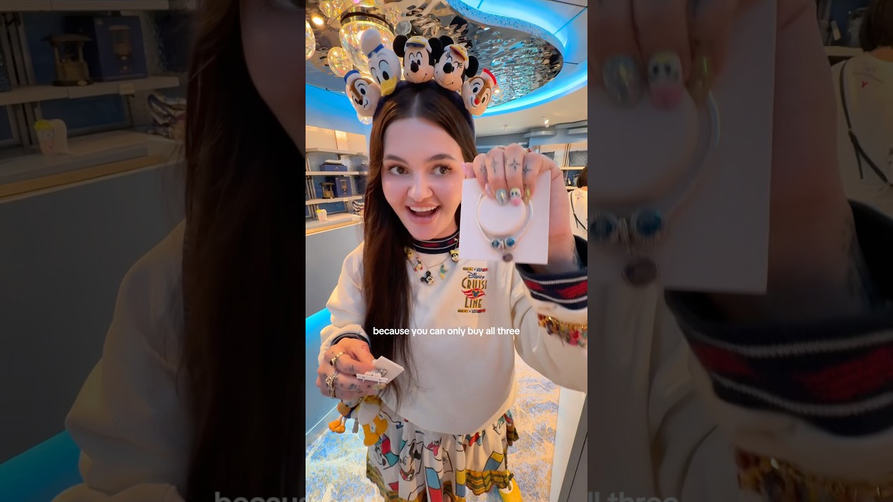 Collecting @TheOfficialPandora charms around the world - DISNEY ADVENTURE CRUISE 🚢✨ @DisneyAUNZ