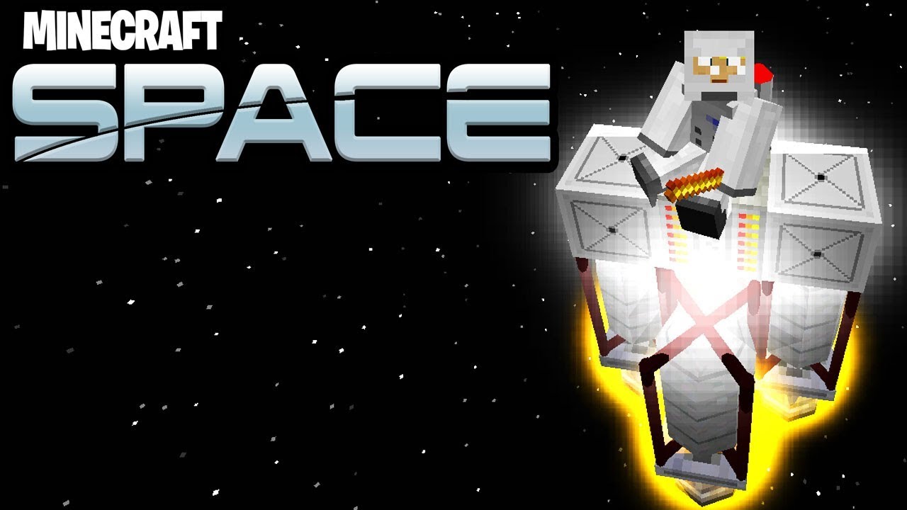 Der erste bemannte Raumflug! Raumstation! - Minecraft SPACE #21