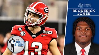 Broderick Jones on Stetson Bennett s NFL Future Georgia s Stacked Roster The Rich Eisen Show