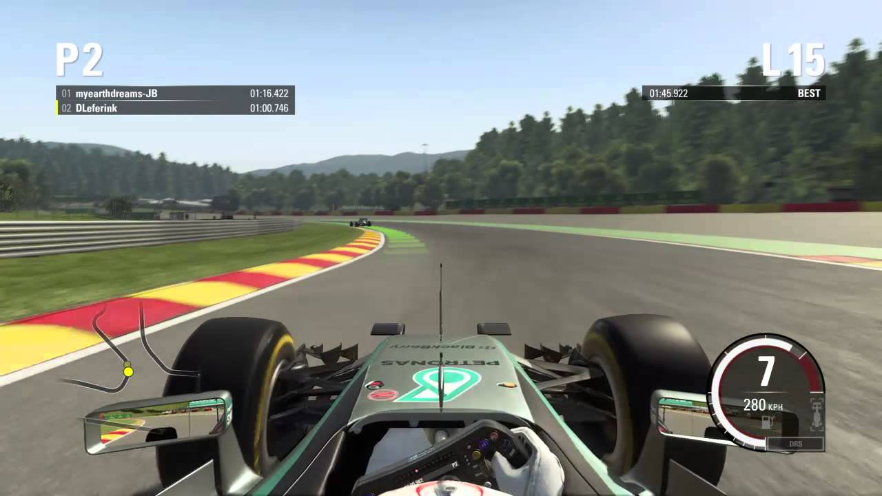 Live PS4 F1 SPA! HotLap - Time Trial / Top 100 time 