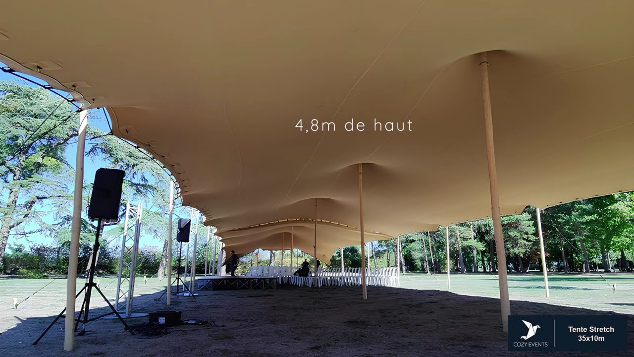 Tente Stretch 350m - 35mx10m