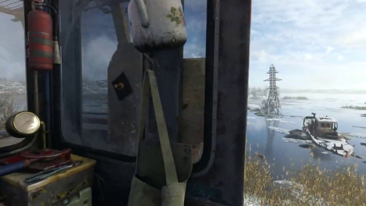 Metro Exodus, Train car teleporting glitch, Original Video