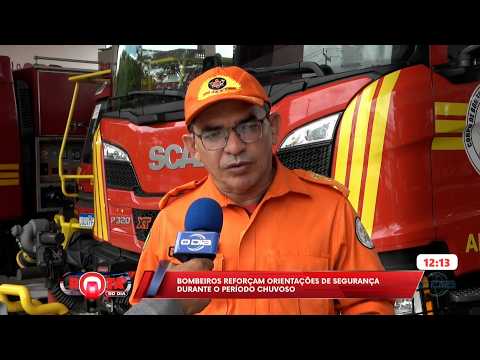 Bombeiros reforçam orientações de segurança durante o período chuvoso 20 03 2026