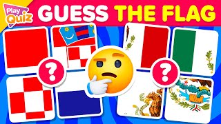 Guess the Country by its Flag - PUZZLE 🧩🌎 | Geography Quiz | PlayQuiz Challenge screenshot 2