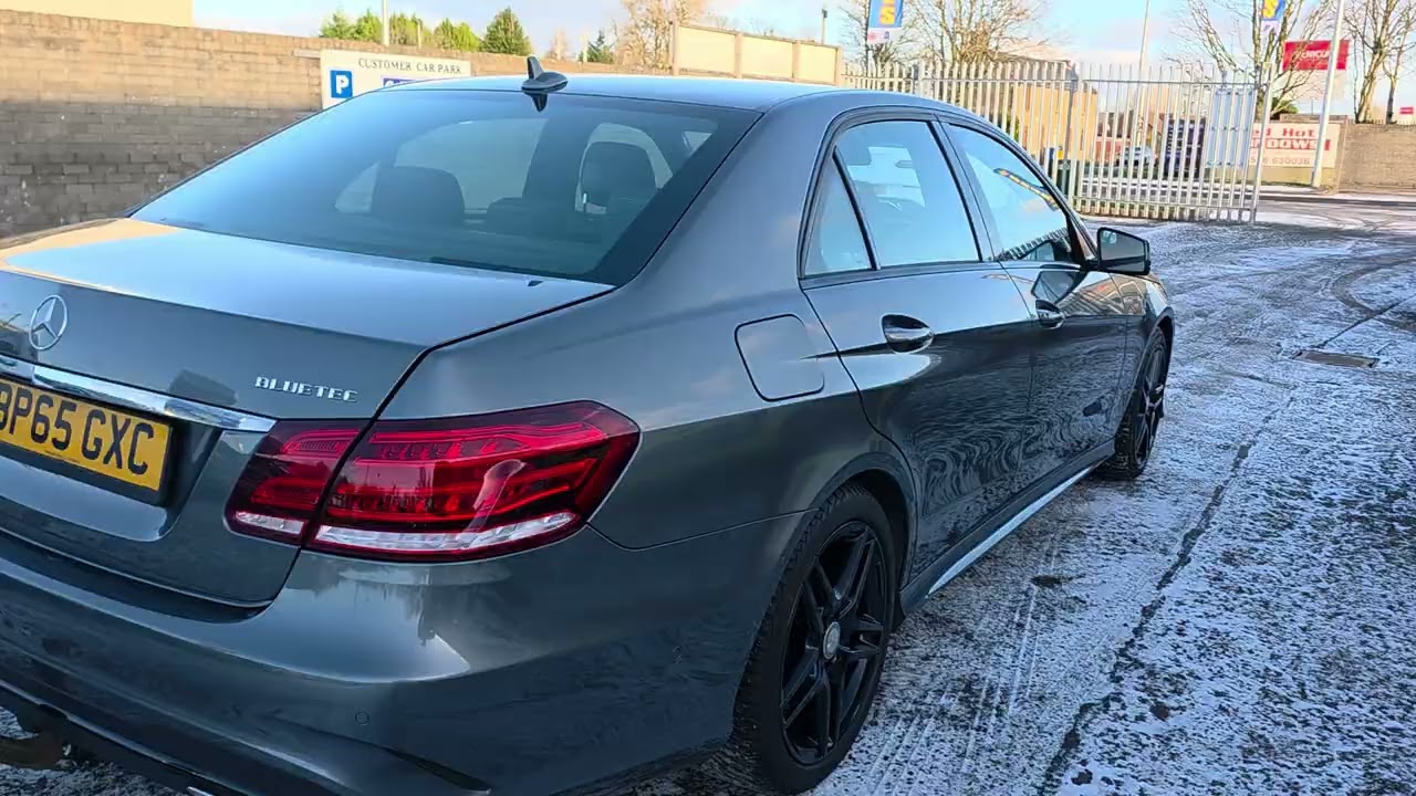 Guildauto Ltd-Mercedes-Benz E Class 2.1 E220 BlueTEC AMG Night Edition G-Tronic+ Euro(BP65GXC)