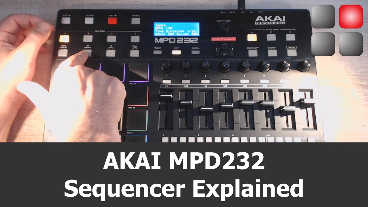AKAI MPD232 MIDIパッドコントローラー 製品情報：MPD232：AKAI professional
