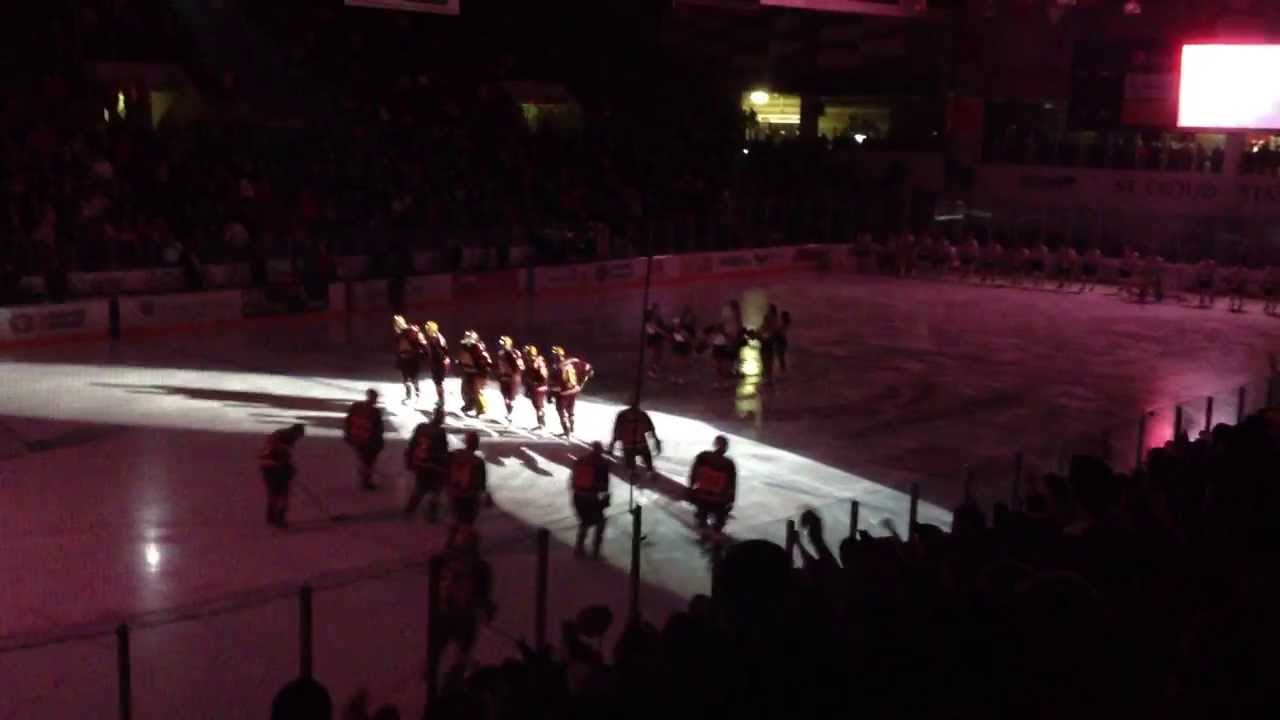 St. Cloud State Hockey Entrance YouTube