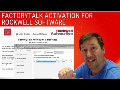 Activate Rockwell Software using FactoryTalk Activation