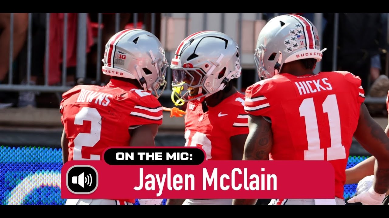 Ohio State's Jaylen McClain is playing comfortable as a first-year starter