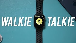 How to Use Walkie Talkie on Apple Watch screenshot 3