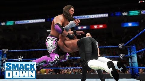 WWE 2K20 SIMULATION: Edge vs Seth Rollins | SmackDown 10/09/21 Highlights